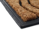 Coco & Coir Doormat Sunrise Natural/Black image 2