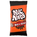 Nik Naks Nice Spicy Corn Snacks 6 x 20g image 1