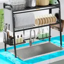 Cooker King Kitchen Shelf Dish RackDrainer Countertop Sink OpbergrekDish RackKnife RackCutting Board Rack Upgraded 95cm image 6