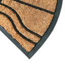 Coco & Coir Doormat Sunrise Natural/Black image 3