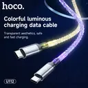 HOCO U112 60W USB-C to USB-C Charging Cable - Grey image 1