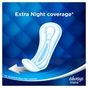 Always Maxi Profresh Night Sanitary Towels Without Wings 9 Pads image 1