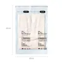 ROQAO Sacs de rangement sous vide - 60 x 40 cm image 3