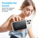 HOCO J140A PD20W 5000mAh Magnetic Power Bank - Black image 3