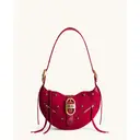 JW PEI Sac à bandoulière en daim Tessa - Magenta profond image 1