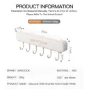 Maxcook Punch-free Knife Rest With Hooks White MCZW7223 image 8