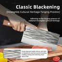 WANGMAZI Kitchen Knife Household Knife Meat Cutting Vegetables Slicing Sharp Stainless Steel image 3