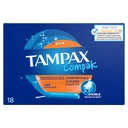 Tampax Compak Super Plus Tampons With Applicator 18 Counts image 0
