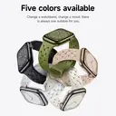 HOCO iWatch Band WA16 Flexible Series - Bamboo Pattern - Olive Green image 7