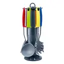 Alpina Lot de 7 ustensiles de cuisine avec support image 0