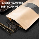 Maxcook Kraft Paper Self-Sealing Bags - 16 X 23cm - 30 Pcs image 4