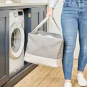 Minky Water Resistant Collapsible Fabric Laundry Bag image 3