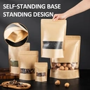 Maxcook Kraft Paper Self-Sealing Bags - 16 X 23cm - 30 Pcs image 5