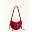 JW PEI Sac à bandoulière en daim Tessa - Magenta profond image 2