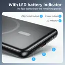 HOCO J140A PD20W 5000mAh Magnetic Power Bank - Black image 6