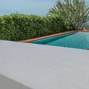 TENAX Colorado Canisse brise-vue en PVC synthétique blanc - 1,5 x 5 m image 2