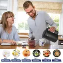 Bear 6 Temperature Settings with 1.7 L Stainless Steel Kettle Black ZDH-C17V3, 1800-2200 W, Microprocessor Touch Panel, BPA-Free, Imported Temperature Controller, Boil Dry Protection, Automatic Shut-Off Electric image 2