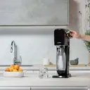 SodaStream ART Machine à eau pétillante et à sodas - 1 Bouteille 1 L - 1 Recharge Gaz 60 L - Noir image 6