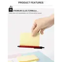 M&G Sticky Notes Yellow 100 Sheets 3"x2" image 1