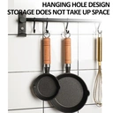 Maxcook Uncoated Cast Iron Pot - Wooden Handle - 10cm Diameter image 6