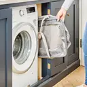 Minky Water Resistant Collapsible Fabric Laundry Bag image 4