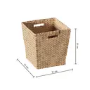 5Five Mix'n Modul Boîte de rangement effet jonc - 31 x 31 cm image 0