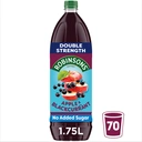 Robinsons No Added Sugar Squash Double Strength Apple & Blackcurrant 1.75L image 3