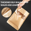 Maxcook Kraft Paper Self-Sealing Bags - 16 X 23cm - 30 Pcs image 3
