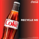 Diet Coke 4 X 250ml image 1