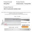 WANGMAZI Kitchen Knife Chef Knife Mulberry Knife Household sharp stainless Steel Meat Cutting image 6
