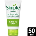 Simple Kind to Skin Facial Wash Moisturising 50ml image 4
