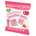 Kiddylicious Strawberry & Banana Smoothie Melts 12+ Months 4x6g image 1