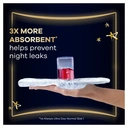 Always Ultra  Sanitary Towels Secure Ultimate Night Size 6 With Wings 12 Pads image 2