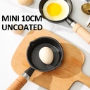 Maxcook Uncoated Cast Iron Pot - Wooden Handle - 10cm Diameter image 7
