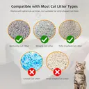 Furoomate Automatische Zelfreinigende Kattenbak Open Ontwerp met Geïntegreerde Veiligheidsbescherming image 1