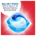 Daz ALL in 1 PODS, Washing Liquid Laundry Detergent Capsules, Whites & Colours, 56 Washes image 2