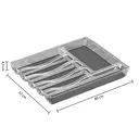 5FIVE Tidy Smart Range-couverts 6 compartiments en PET  image 1