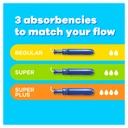 Tampax Pearl Compak Regular Tampons with Applicator 16 Pads image 1