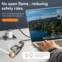 HOCO U138 All-in-one Cable - USB-C/ Lightning to USB-C with Cigarette Lighter - Grey image 2