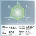 ochama [Anti-Static] Fleece Cardigan Polar Fleece Jacket Outdoor Men and Women Same Style Dark Gray 2XL image 4