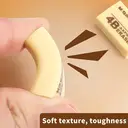 M&G Eraser Yellow 31*21*12mm 963HN image 1