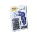 Kinzo Tournevis électrique avec jeu de forets 54 embouts, 3,6 V image 0