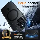 HOCO Magnetic Series Shockproof Protective Phone Case - iPhone 16 Pro - Black image 1