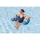 Bestway Siège de Piscine à Surface Effet Velours 103 x 70 x 21,5 cm image 1