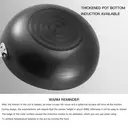 Maxcook No Coating Iron Wok Available for gas stove, induction stove,30CM MDB-30 image 4