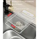 Maxcook Kitchen sink filter net, dishwasher drain filter net, drain filter net, 100 pieces MCZW7247 100 Filters (without Rack) image 5