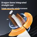 WANGMAZI Household Knife Kitchen Knife Three in One Steel Cutting Knife - Chopping and Cutting image 8