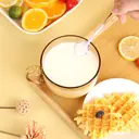 BJ Bajie Breakfast Cup Oat Cup Glass Bowl Tea Glass Cup Milk Cup Mark Cup Water Cup with Spoon 450ML image 7