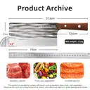 WANGMAZI Kitchen Knife Household Knife Meat Cutting Vegetables Slicing Sharp Stainless Steel image 9
