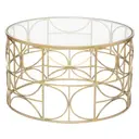 Atmosphera Table basse Artifice - Or image 0